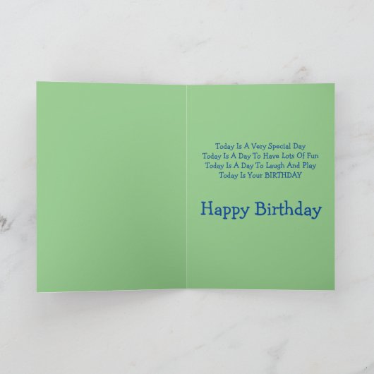 Abstracte kleine Daisy Garden Bedankkaart (Binnen)