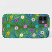 Abstracte kleine Daisy Garden Case-Mate iPhone Case (Achterkant (horizontaal))