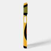 Abstracte kleur golf telefoonhoesje. Case-Mate iPhone case (Achterkant / Rechts)