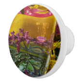 Abstracte kleur keramische knop (Rechts)