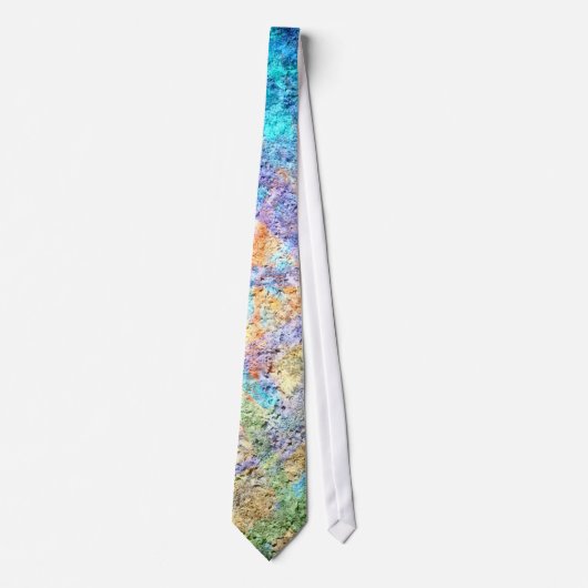 Abstracte Kleur Kunst #57 Stropdas (Voorkant)
