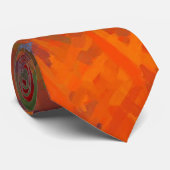Abstracte Kleur Kunst #6 Stropdas (Opgerold)