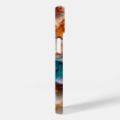 Abstracte Kleur Monogrammed Hoesje- Mate iPhone Ca Case-Mate iPhone Case (Achterkant / Rechts)