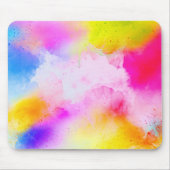 Abstracte kleur muismat (Voorkant)