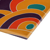 Abstracte Kleur Ovalen Snijplank – Modern Decor (Hoek)