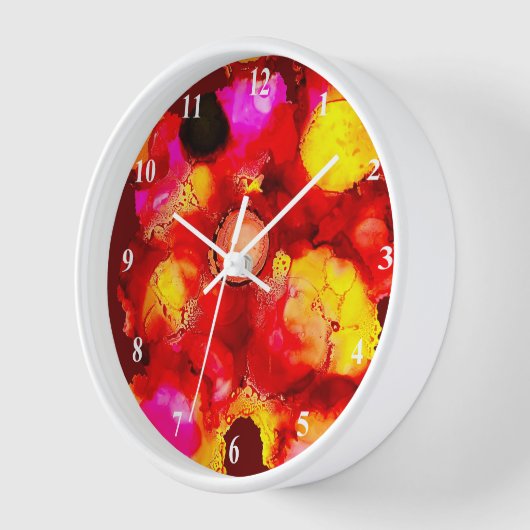 Abstracte kleur rood en roze (Hoek)