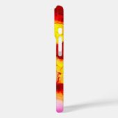 Abstracte kleur rood en roze Case-Mate iPhone case (Achterkant / Links)