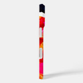 Abstracte kleur rood en roze Case-Mate iPhone case (Achterkant / Rechts)