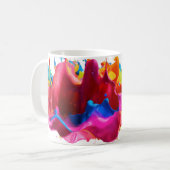 Abstracte Kleur Splash 11 oz Mok (Voorkant links)