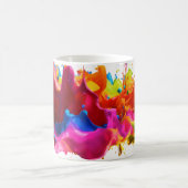 Abstracte Kleur Splash 11 oz Mok (Center)