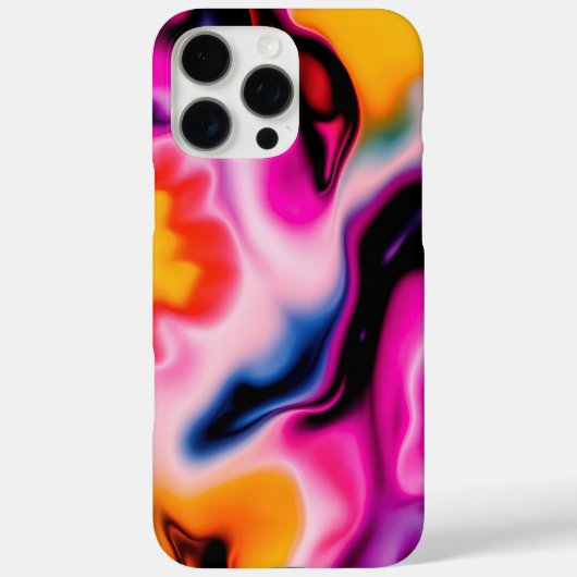 Abstracte kleur Swirl – Levendig ontwerp Case-Mate iPhone Case (Achterkant)