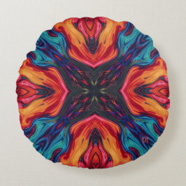 Abstracte Kleurcombinatie Worp Kussen