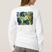 Abstracte kleurdraal t-shirt (Achterkant)
