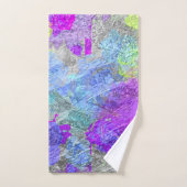 Abstracte kleuren 2 bad handdoek (Handdoek)
