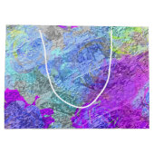 Abstracte kleuren 2 groot cadeauzakje (Achterkant)