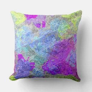 Abstracte kleuren 2 kussen