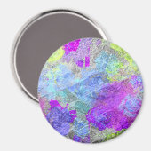 Abstracte kleuren 2 magneet (Voorkant / Achterkant)