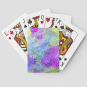 Abstracte kleuren 2 pokerkaarten (Achterkant)