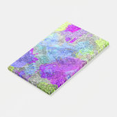 Abstracte kleuren 2 post-it® notes (Schuin)