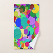 Abstracte kleuren badkamer handdoek sets (Handdoek)