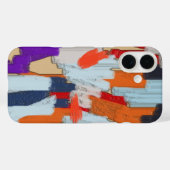 Abstracte kleuren Case-Mate iPhone case (Achterkant (horizontaal))