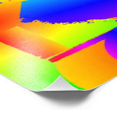 Abstracte Kleuren Droom Foto Afdruk (Hoek)