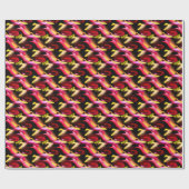 Abstracte kleuren en vormen op maat cadeaupapier (Vlak)