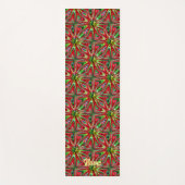 Abstracte kleuren en vormen op maat yogamat (Voorkant)