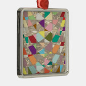 Abstracte kleuren goud metalen ornament (Rechts)