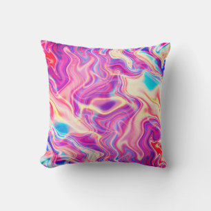 Abstracte kleuren kussen