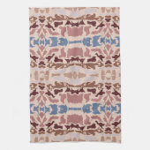 Abstracte kleuren mok theedoek (Verticaal)