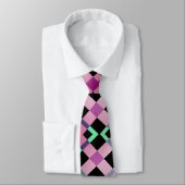 Abstracte kleuren Necktie Stropdas (Gebonden)