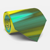 Abstracte kleuren pastel #15 stropdas (Opgerold)