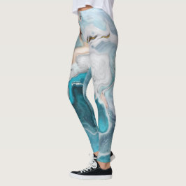 Abstracte kleuren, prachtige leggings