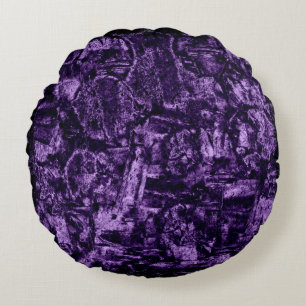 Abstracte kleuren schilderen #123 rond kussen