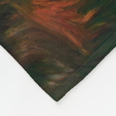 Abstracte kleuren schilderen | Saigon Sunset Fleece Deken (Hoek)