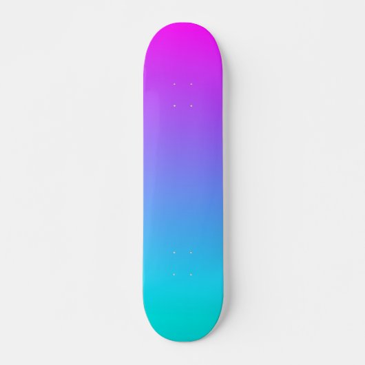 Abstracte Kleuren Skateboard (Voorkant)