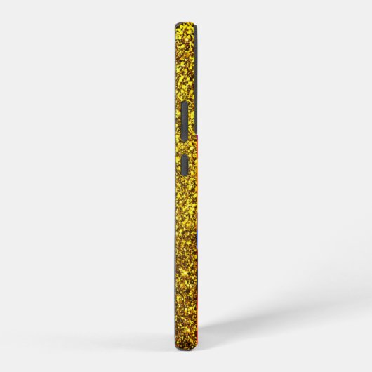 Abstracte kleuren stijlvol samsung galaxy hoesje (Rechterkant)