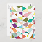 Abstracte kleuren — Tapestry Briefkaart (Voorkant / Achterkant)