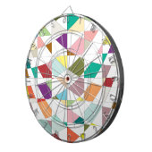 Abstracte kleuren — Tapestry Dartbord (Voorkant Rechts)