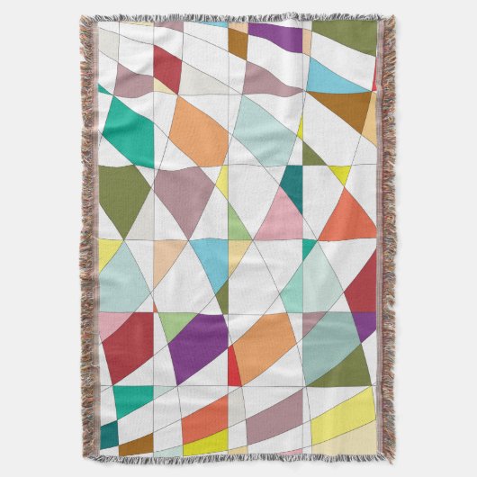 Abstracte kleuren — Tapestry Deken (Voorkant Verticaal)