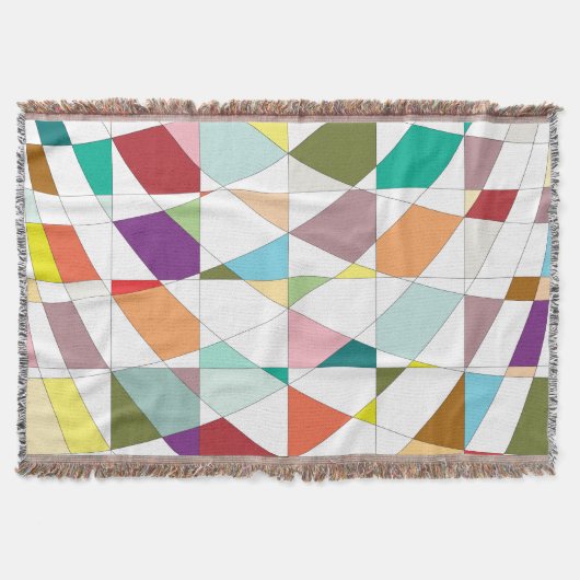 Abstracte kleuren — Tapestry Deken (Voorkant)