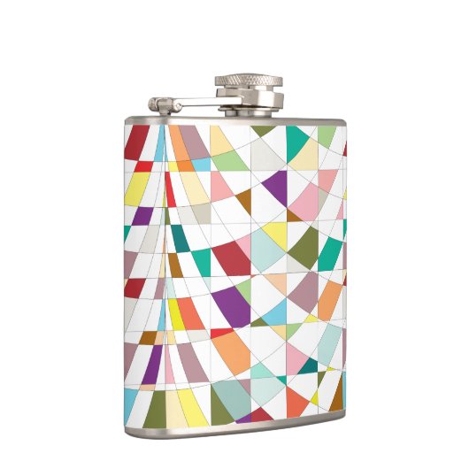 Abstracte kleuren — Tapestry Heupfles (Rechts)