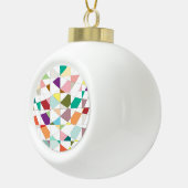 Abstracte kleuren — Tapestry Keramische Bal Ornament (Rechts)