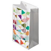 Abstracte kleuren — Tapestry Klein Cadeauzakje (Voorkant Gekanteld)