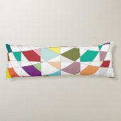 Abstracte kleuren — Tapestry Lichaamskussen (Achterkant)