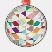 Abstracte kleuren — Tapestry Metalen Ornament (Voorkant)