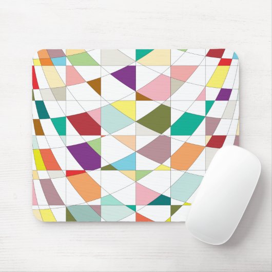 Abstracte kleuren — Tapestry Muismat (Met muis)