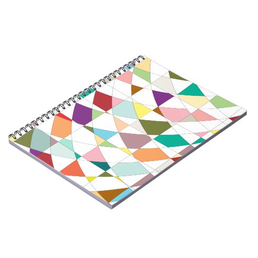 Abstracte kleuren — Tapestry Notitieboek (Linkerzijde)