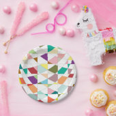 Abstracte kleuren — Tapestry Papieren Bordje (Feest)